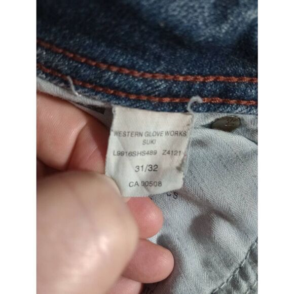 Silver Suki Jeans Men's 31 32 Straight Leg - Picture 6 of 9